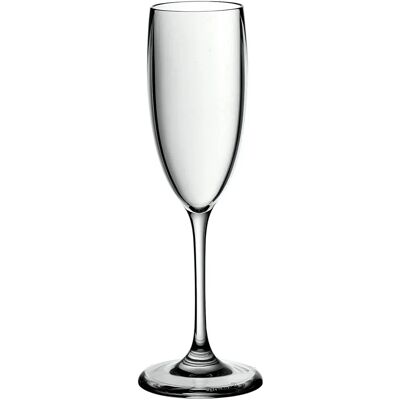 Guzzini Guzzini Calice per spumante in plastica spessa trasparente - Flûte à champagne Guzzini Guzzini Calice per spumante in plastica spessa trasparente - Flûte à champagne