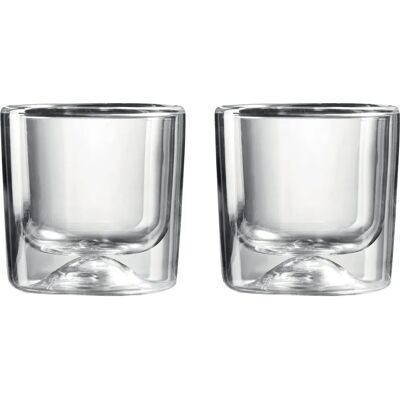 Set Gocce 2 Bicchieri Isolanti - Caffè & Bevande Fredde Set Gocce 2 Bicchieri Isolanti - Caffè & Bevande Fredde