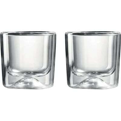Guzzini Gocce Verre en borosilicate double paroi - Isolation thermique Guzzini Gocce Verre en borosilicate double paroi - Isolation thermique