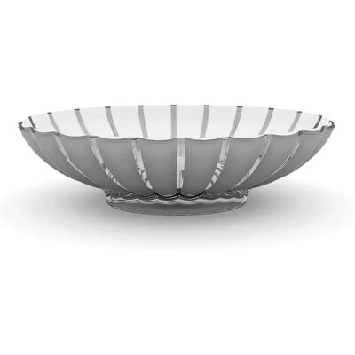 Guzzini Grace Bol oval gris pour fruits - Bol à fruits Guzzini Grace Bol oval gris pour fruits - Bol à fruits