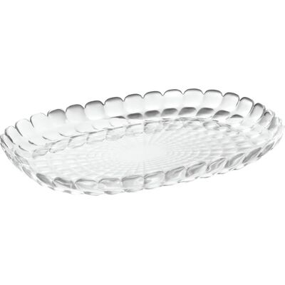 Plateau Tiffany transparent - 45x31cm - Publicité Plateau Tiffany transparent - 45x31cm - Publicité