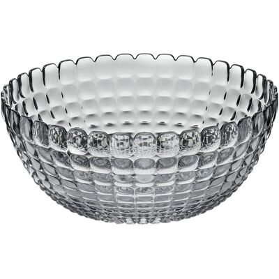 Guzzini Tiffany Bolle - Saladier transparent gris 25cm - Publicité Guzzini Tiffany Bolle - Saladier transparent gris 25cm - Publicité