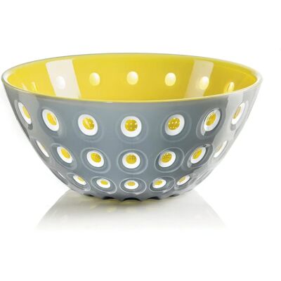 Ciotole Guzzini - Grigio/Giallo - 25x11cm - Salad Bowl Ciotole Guzzini - Grigio/Giallo - 25x11cm - Salad Bowl