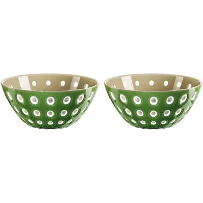 Fratelli Guzzini - Le Murrine - Vert - Lot de Tasses - Publicité Fratelli Guzzini - Le Murrine - Vert - Lot de Tasses - Publicité
