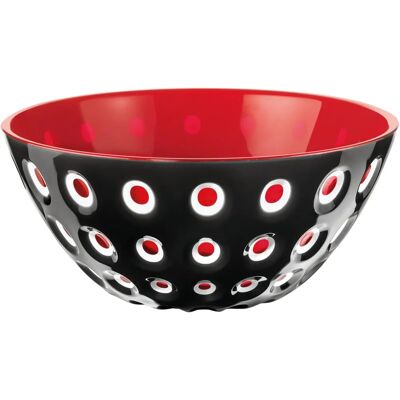 Guzzini Le Murrine Saladier 20 cm Noir/blanc/rouge - Saladier - Publicité Guzzini Le Murrine Saladier 20 cm Noir/blanc/rouge - Saladier - Publicité