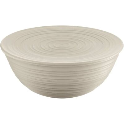 Guzzini Bol Gris Tierra XL Beige - Bol avec Couvercle Guzzini Bol Gris Tierra XL Beige - Bol avec Couvercle