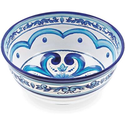 Guzzini - Patterned Melamine Bowl - Blu - Serving Bowl Guzzini - Patterned Melamine Bowl - Blu - Serving Bowl