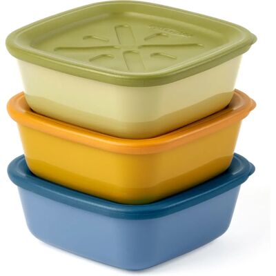 Fratelli Guzzini S 570 - Set di 3 contenitori per alimenti Fratelli Guzzini S 570 - Set di 3 contenitori per alimenti