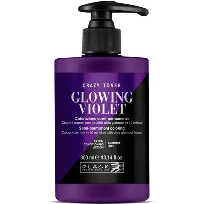 Black Professional Line Crazy Toner Lśniąca Fiołkowa - Farba do włosów Black Professional Line Crazy Toner Lśniąca Fiołkowa - Farba do włosów