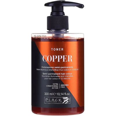 Czarny Profesjonalny Toner Miedź - Neutralizator koloru włosów Czarny Profesjonalny Toner Miedź - Neutralizator koloru włosów
