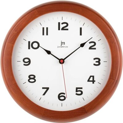 Lowell 21034C Quarzuhr Rund Braun - Wanduhr Lowell 21034C Quarzuhr Rund Braun - Wanduhr