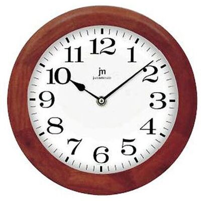 Lowell Justaminute 21034N Wanduhr - Quarz, Holz, 28cm Lowell Justaminute 21034N Wanduhr - Quarz, Holz, 28cm