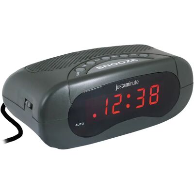 Lowell EH49101 Schwarze Wecker mit Snooze Lowell EH49101 Schwarze Wecker mit Snooze