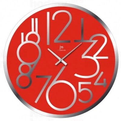Nástěnné Hodiny Lowell 14892R - Quartzové Hodiny Nástěnné Hodiny Lowell 14892R - Quartzové Hodiny