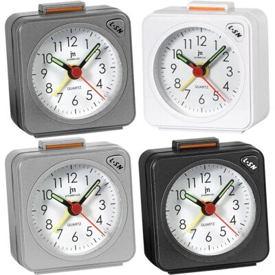Réveil Lowell Justaminute JA7035-ACF - Quartz Analogique - Couleurs Variées - Publicité Réveil Lowell Justaminute JA7035-ACF - Quartz Analogique - Couleurs Variées - Publicité
