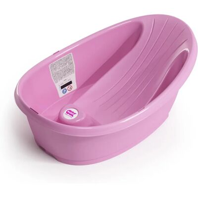 OKBABY Onda Baby Rose Baignoire Compacte - Baignoire pour Bébé OKBABY Onda Baby Rose Baignoire Compacte - Baignoire pour Bébé
