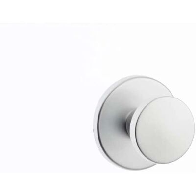 CFADDA - Pomolo rotondo in alluminio anodizzato argento 46mm CFADDA - Pomolo rotondo in alluminio anodizzato argento 46mm