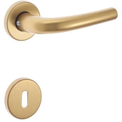 Maniglia porta in alluminio bronzo CFADDA - Rosetta e bocchette patentate Maniglia porta in alluminio bronzo CFADDA - Rosetta e bocchette patentate