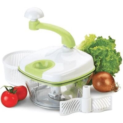Ghidini Cipriano Picadora Manual - 1800 ml Mezclador Multifunción Ghidini Cipriano Picadora Manual - 1800 ml Mezclador Multifunción