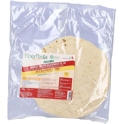 Fiberpasta Piadina - Basso Indice Glicemico - Prodotto Alimentare Fiberpasta Piadina - Basso Indice Glicemico - Prodotto Alimentare