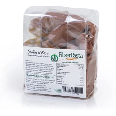 Fiberpasta Srl Frollini al Cacao - Pasta di fibra - Cacao Fiberpasta Srl Frollini al Cacao - Pasta di fibra - Cacao