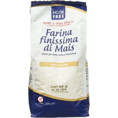 Farina di Mais Finissima Senza Glutine Nutrifree - Food Spa Farina di Mais Finissima Senza Glutine Nutrifree - Food Spa