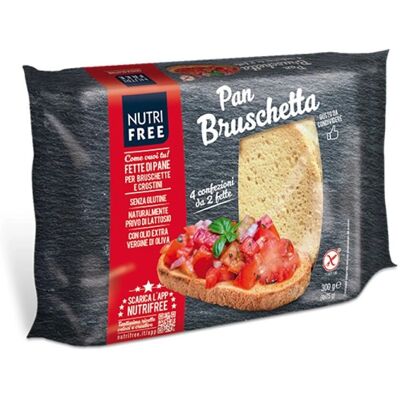 Nutrifree Pan Bruschetta Pane senza glutine - 300g Nutrifree Pan Bruschetta Pane senza glutine - 300g