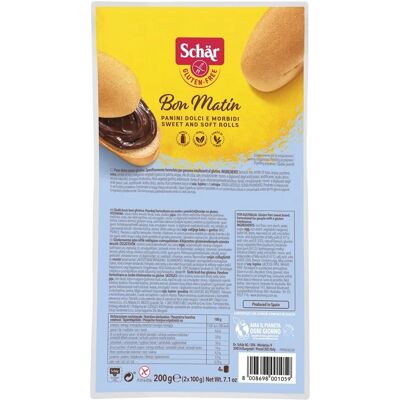 Schar Bon Matin Pão Doce Sem Glúten - Pão Schar Bon Matin Pão Doce Sem Glúten - Pão