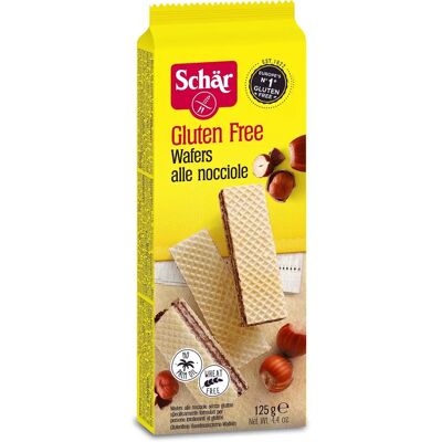 SCHÄR Bezglutenowe wafle z orzechami laskowymi - Wafle SCHÄR Bezglutenowe wafle z orzechami laskowymi - Wafle