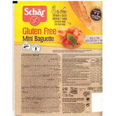 Mini Baguette Senza Glutine di Schar - Panini Mini Baguette Senza Glutine di Schar - Panini