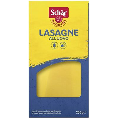 Schar Pasta de Huevo Sin Gluten - Lasaña 250g Schar Pasta de Huevo Sin Gluten - Lasaña 250g