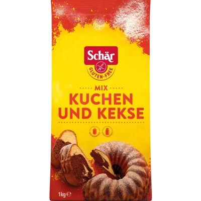 Mélange de farine sans gluten Dr. Schär Mix C pour pâtisserie et biscuits - Publicité Mélange de farine sans gluten Dr. Schär Mix C pour pâtisserie et biscuits - Publicité