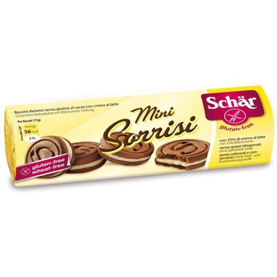 Schar Mini Sorrisi Biscoitos de Chocolate Sem Glúten - Biscoitos Schar Mini Sorrisi Biscoitos de Chocolate Sem Glúten - Biscoitos