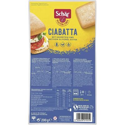Pão Ciabatta Sem Glúten - Pão Pão Ciabatta Sem Glúten - Pão