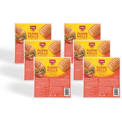 Rollos Panini sin gluten y sin lactosa - Schar 225 g Rollos Panini sin gluten y sin lactosa - Schar 225 g