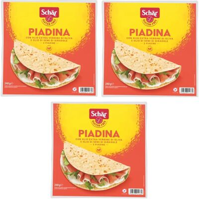 Dr. Schar Piadina Senza Glutine - Snack Senza Glutine Dr. Schar Piadina Senza Glutine - Snack Senza Glutine
