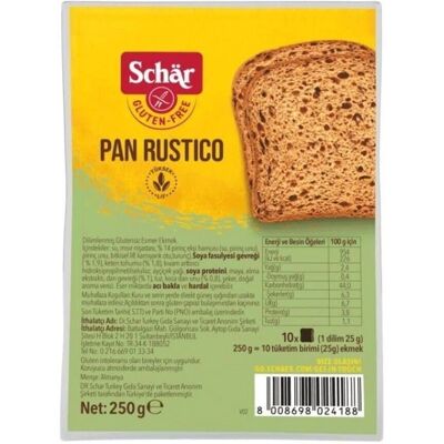 Schär Glutenfreies Rustikales Sauerteigbrot - 250g Schär Glutenfreies Rustikales Sauerteigbrot - 250g