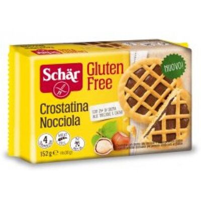 Dr. Schar Crostatina Nocciola - Dolce Italiano Senza Glutine Dr. Schar Crostatina Nocciola - Dolce Italiano Senza Glutine