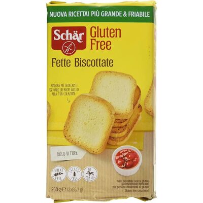 Ψωμί Φρυγανισμένο Χωρίς Γλουτένη Schar - Tostas Ψωμί Φρυγανισμένο Χωρίς Γλουτένη Schar - Tostas