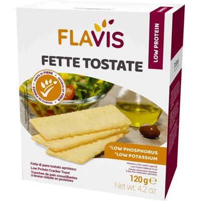 DR.SCHAR Flavis Pane Tostato Senza Glutine - Fette di pane tostato DR.SCHAR Flavis Pane Tostato Senza Glutine - Fette di pane tostato