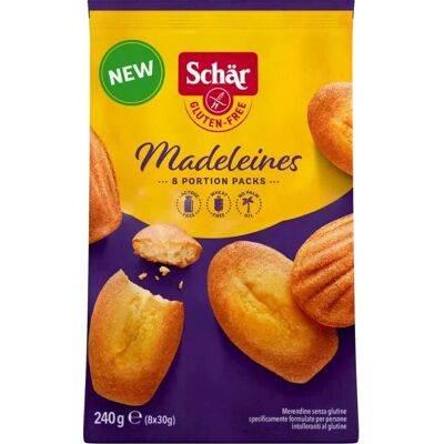 Dr. Schär Madeleines Biscuit - Sans gluten, sans lactose, sans huile de palme - Madeleines Biscuit - Publicité Dr. Schär Madeleines Biscuit - Sans gluten, sans lactose, sans huile de palme - Madeleines Biscuit - Publicité