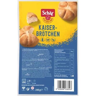 Dr. Schär 1931 Brot - Glutenfrei, Reich an Ballaststoffen, Vegan - 240g Dr. Schär 1931 Brot - Glutenfrei, Reich an Ballaststoffen, Vegan - 240g