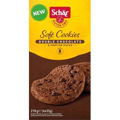 Biscotti Doppio Cioccolato Dr. Schär - Senza Glutine Biscotti Doppio Cioccolato Dr. Schär - Senza Glutine