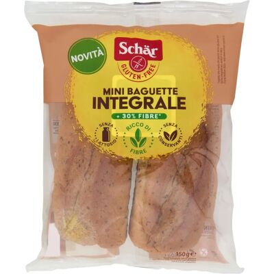 Schar Mini Täysjyvä Baguette - Gluteeniton, Korkea kuitupitoisuus, 150g Schar Mini Täysjyvä Baguette - Gluteeniton, Korkea kuitupitoisuus, 150g