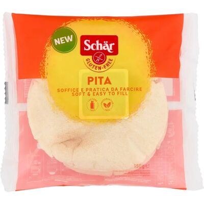 Dr. Schar Pita - Sans gluten, Sans lactose, 150g - Publicité Dr. Schar Pita - Sans gluten, Sans lactose, 150g - Publicité
