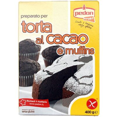 Mix per torta al cacao senza glutine Pedon - Torta & Muffin Mix per torta al cacao senza glutine Pedon - Torta & Muffin