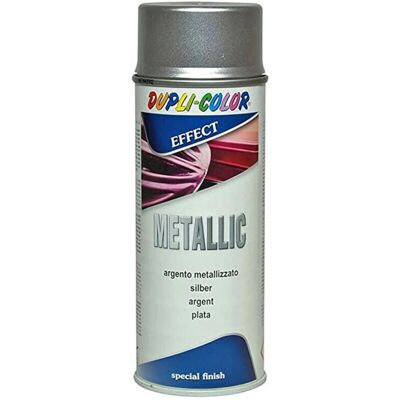Smaltatura spray metallizzata Duplicolor - Argento - Interno/Esterno 400ml Smaltatura spray metallizzata Duplicolor - Argento - Interno/Esterno 400ml