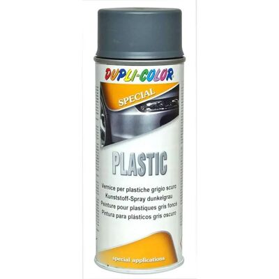 Spray colorato grigio scuro per plastiche - DUPLICOLOR Spray colorato grigio scuro per plastiche - DUPLICOLOR