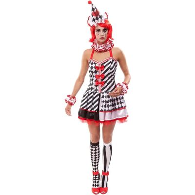 buttinette Pierrot Kostüm für Damen - Unisex, S - Clown & Pantomime buttinette Pierrot Kostüm für Damen - Unisex, S - Clown & Pantomime