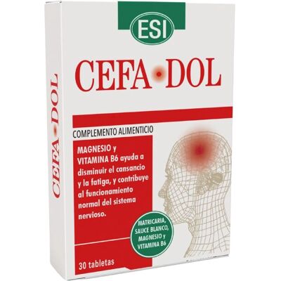 ESI Cefadol Magnesium Vitamin B6 Ergänzung - 30 Tabletten ESI Cefadol Magnesium Vitamin B6 Ergänzung - 30 Tabletten